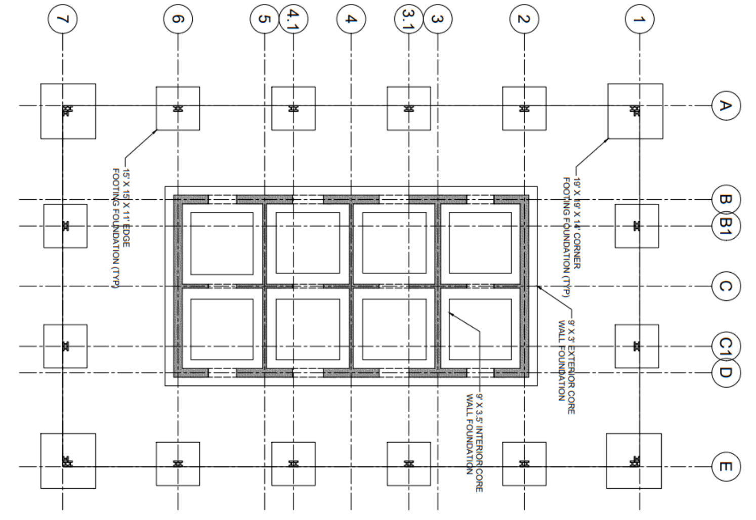 Building foundation