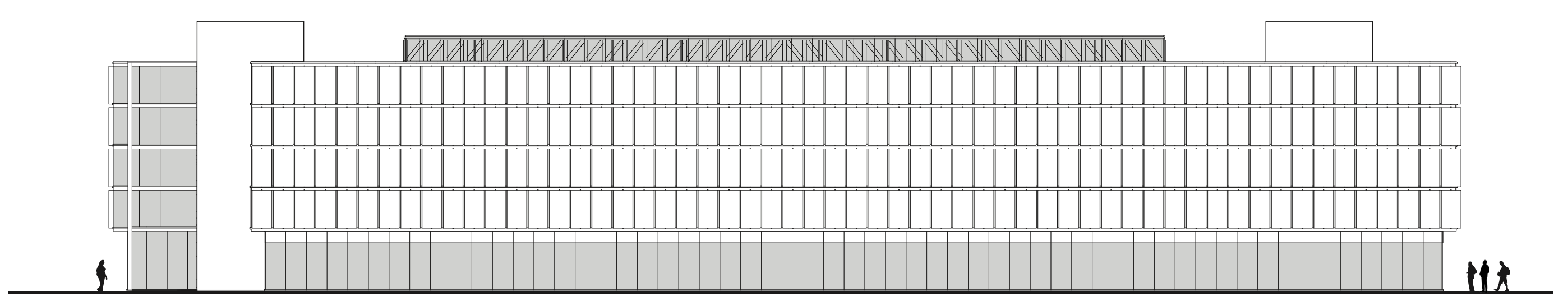 Northwest Elevation