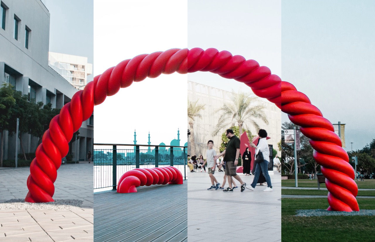 The collage shows Urban Fabric’s context in different places connects the city across temporal and spatial bounds.