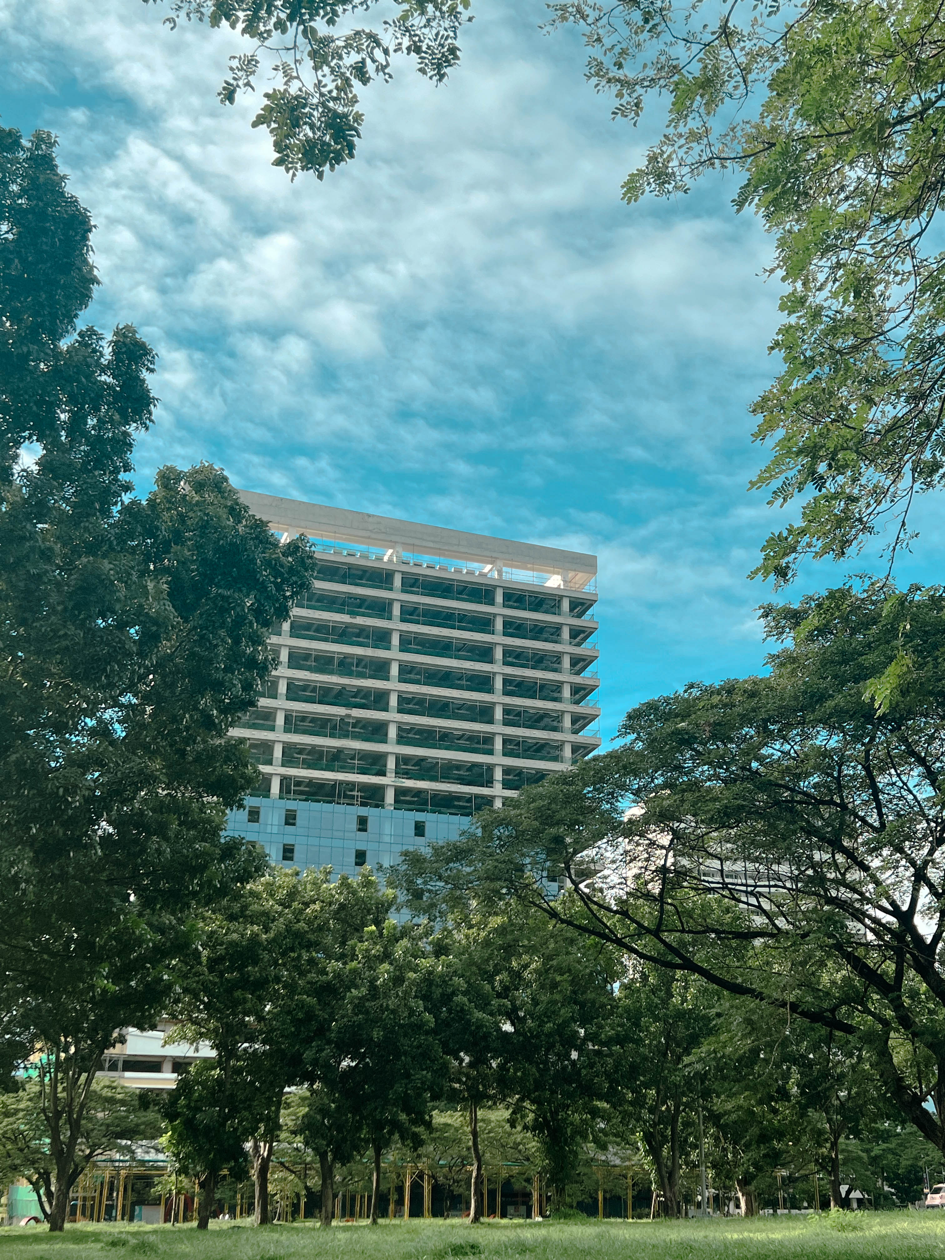 Views of the greenspace at Filinvest Central Park
