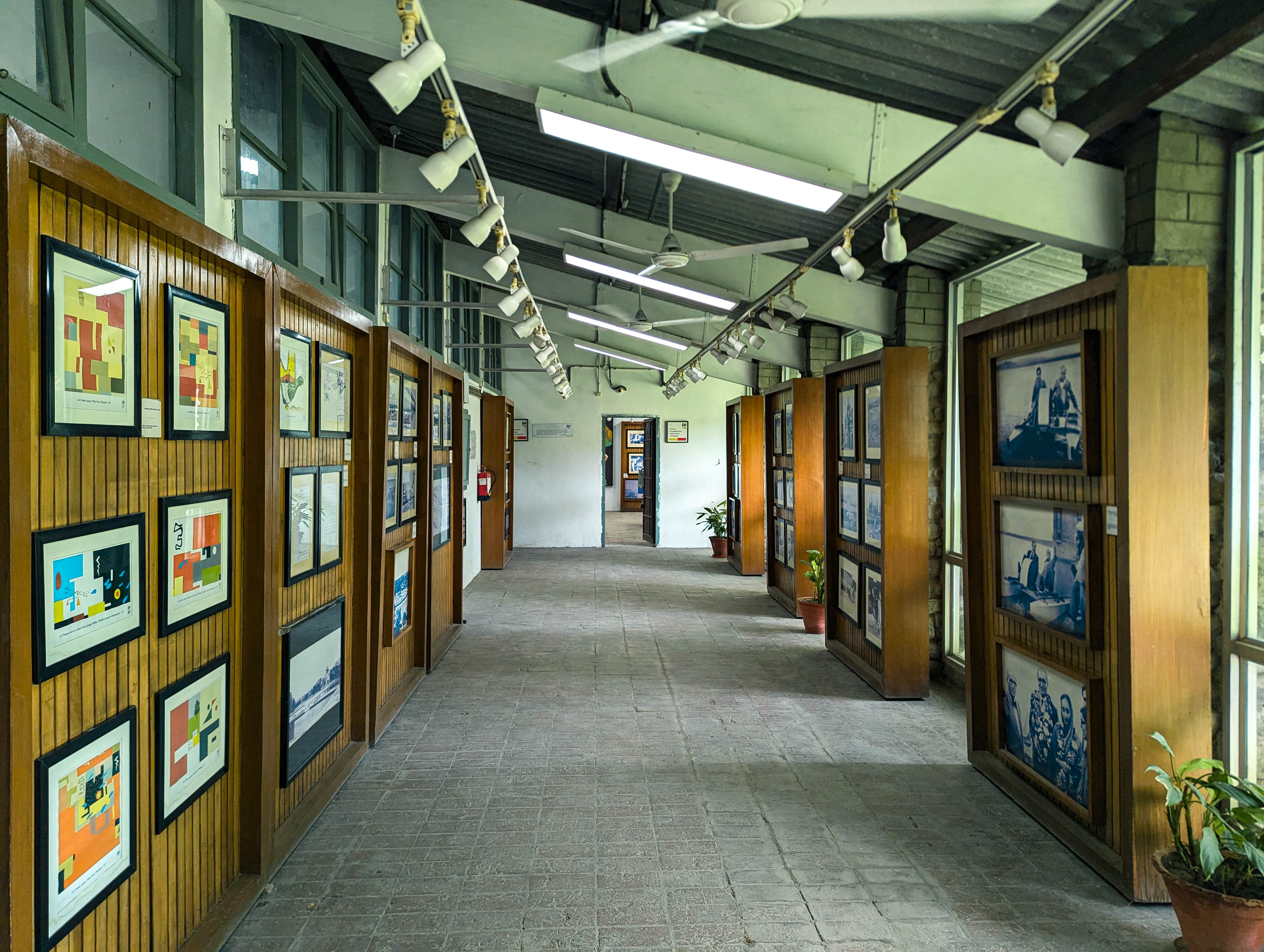 Exhibition at the Le Corbusier Centre. 